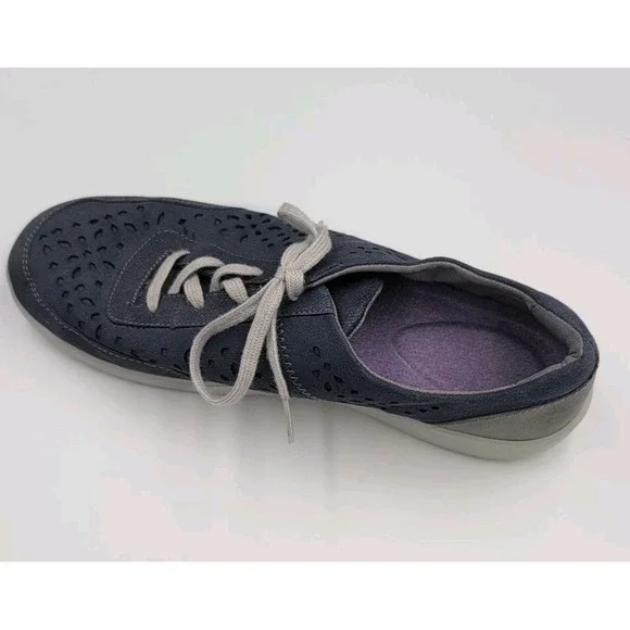 Rockport Women's Emalyn Tie Fashion Sneaker Dusty Blue 10 US - Picture 16 of 16